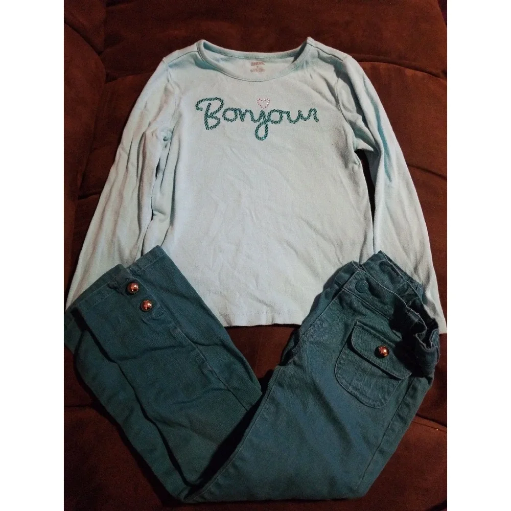 Gymboree ready dress go bonjour outfit 6